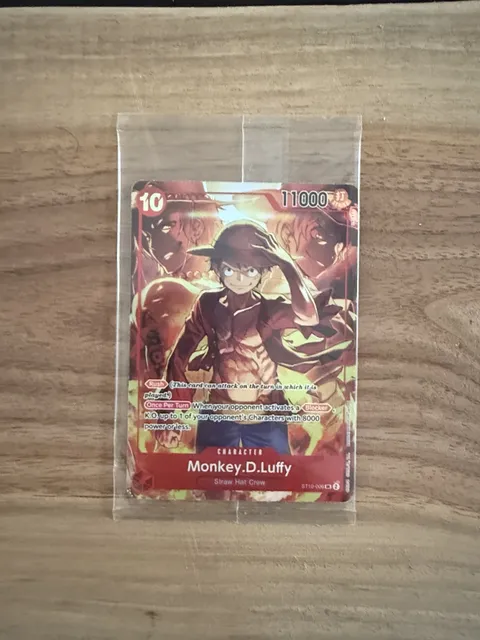Monkey.D.Luffy ST10-006 SR Treasure Booster Set Promo One Piece Card Game