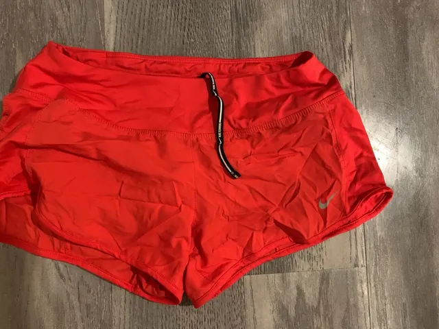 Y2K Nike Dri-FIT Running Shorts Size S Red Athletic Activewear