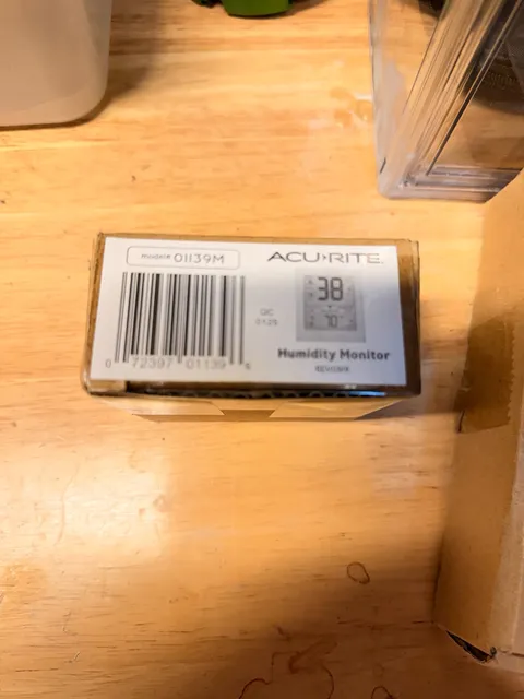 AcuRite Humidity Monitor Model 01139M