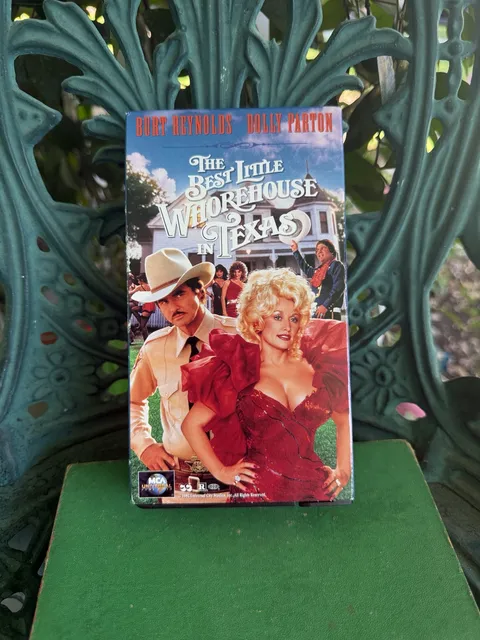 Iconic Dolly Parton The Best Little Whorehouse in Texas VHS Tape MCA Home Video