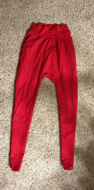 Urban Groove Drop Crotch Pants MC Red