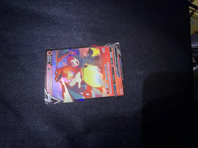 Pokemon Lance's Charizard V SWSH133 Celebrations Promo Holo