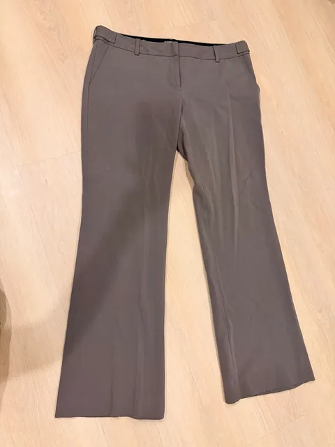 Express Columnist Pants Size 12R Grey Dress Trousers