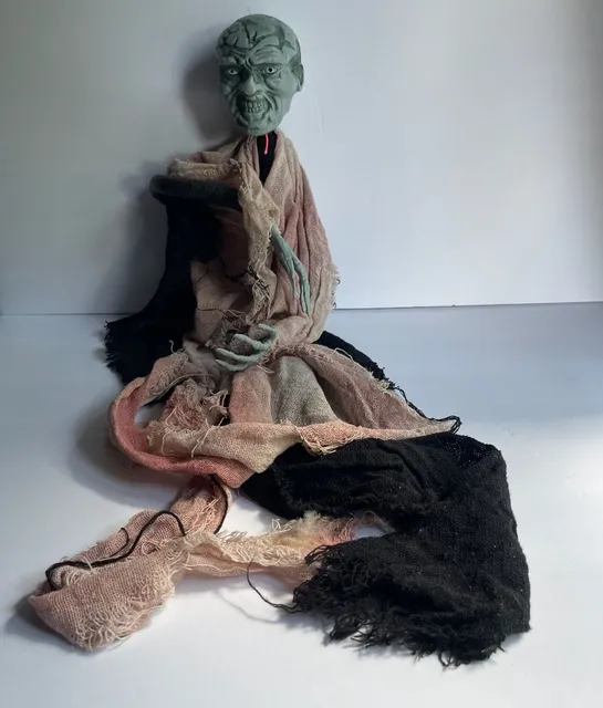The Core Green Zombie Gremlin Goblin Hanging Prop