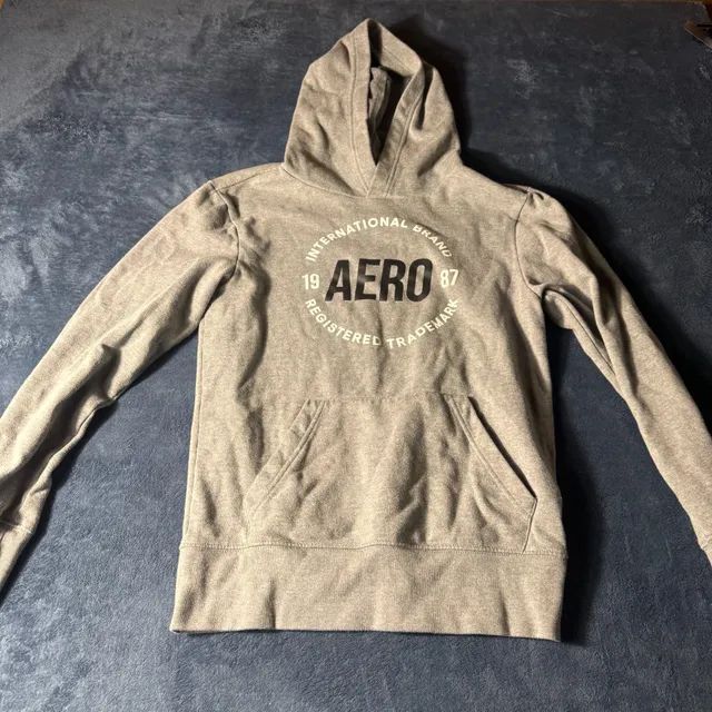 Aeropostale Hoodie Gray Pullover