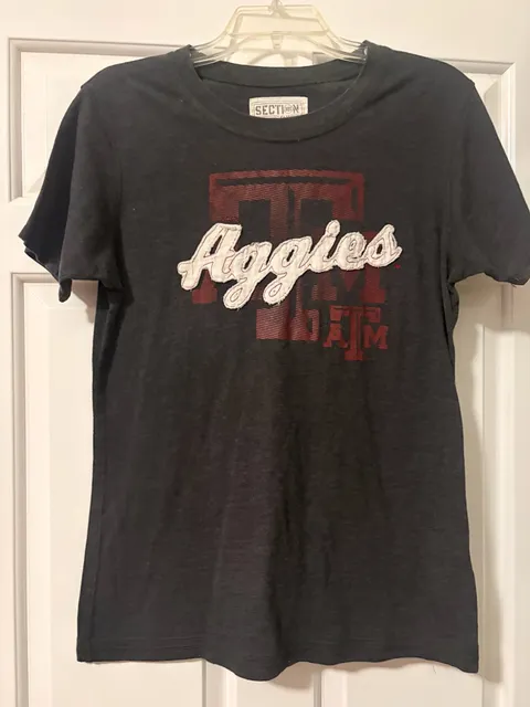Section 101 by Majestic Texas A&M Aggies T-Shirt Charcoal Gray