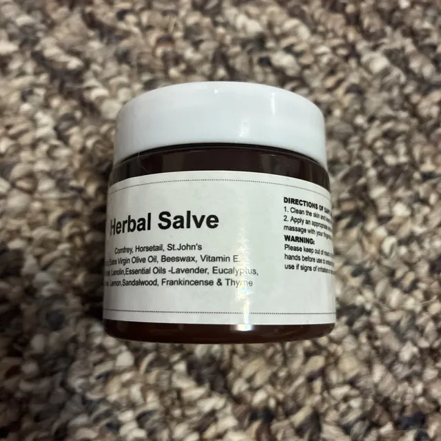 Organic Herbal Salve, Comfrey Organic Herbal Salve Cream Ointment 4Oz (1PCS) new