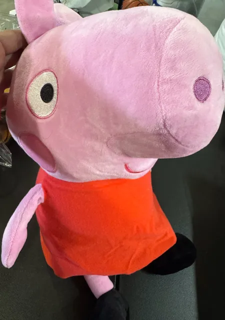 Peppa Pig Plush Stuffed Animal Toy Red Dress