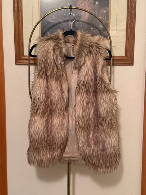 PPLA Faux Fur Vest 
