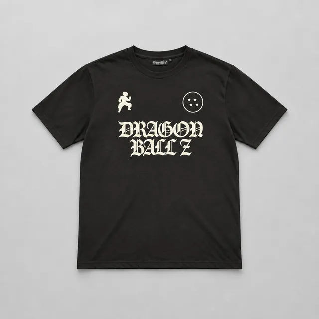 Dragon Ball Z Super Saiyan T-Shirt Size XL Black Graphic Tee