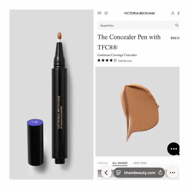 Victoria Beckham The Concealer Pen in Shade M1. MSRP $68!