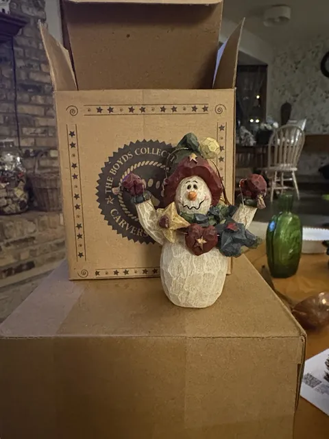 The Boyds Collection Snowman Figurine Ornament