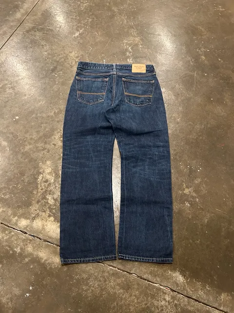 Abercrombie & Fitch Jeans 32x30 Bootcut Dark Wash Denim