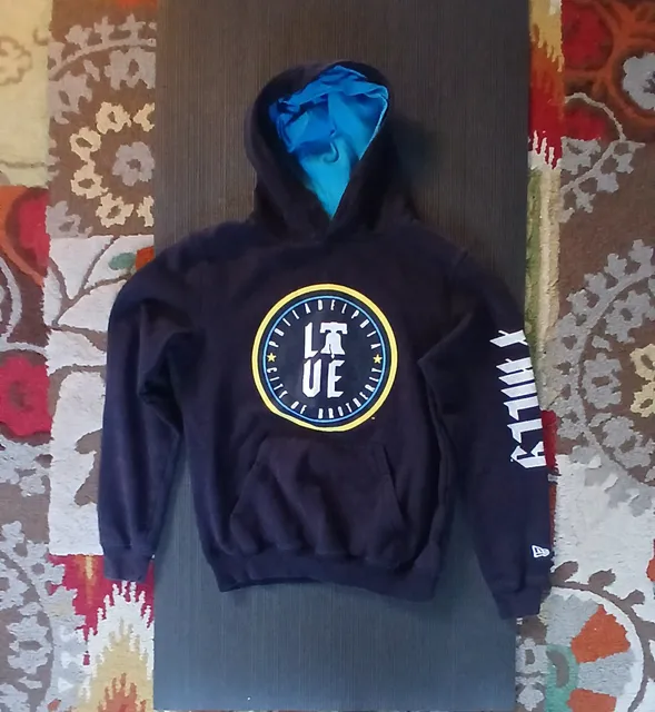 New Era MLB Philadelphia Phillies Hoodie Size S Black