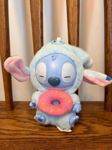 Disney Stitch Plush with Donut