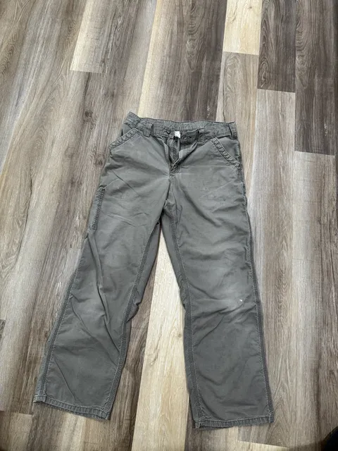 MENS 33x 32 - Carhartt 102291 Unlined Rugged Relaxed Fit Work Pants