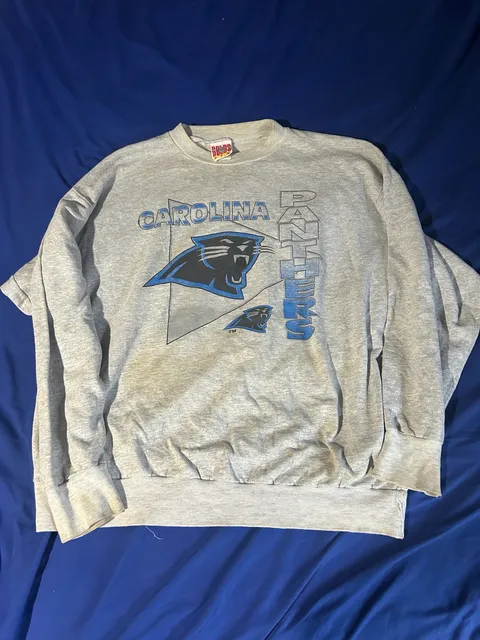 Vintage CAROLINA PANTHERS NFL Sweatshirt Size L