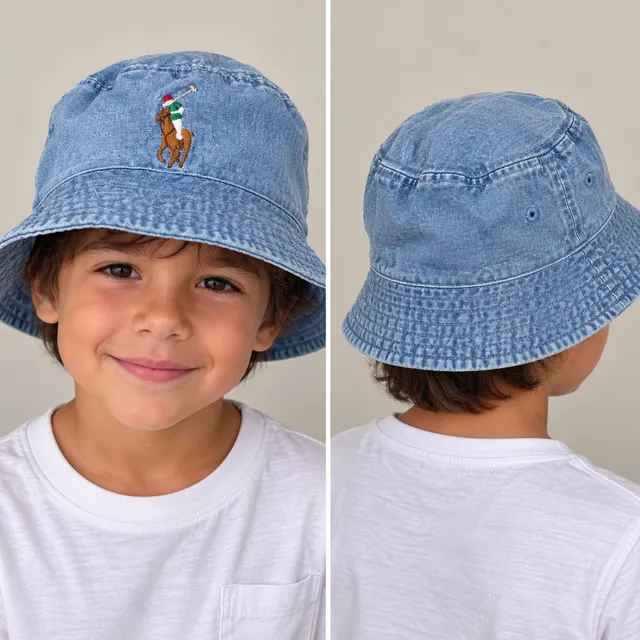 Polo Ralph Lauren Bucket Hat S/M Chambray
