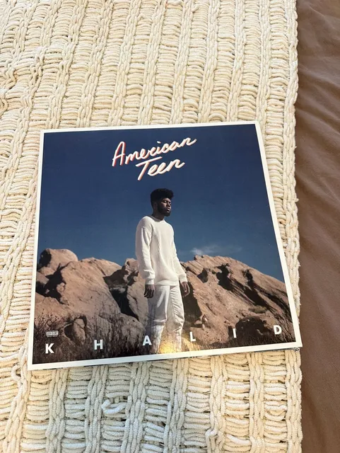 Khalid American Teen Blue Vinyl Limited Edition 2-LP Double Album Set
