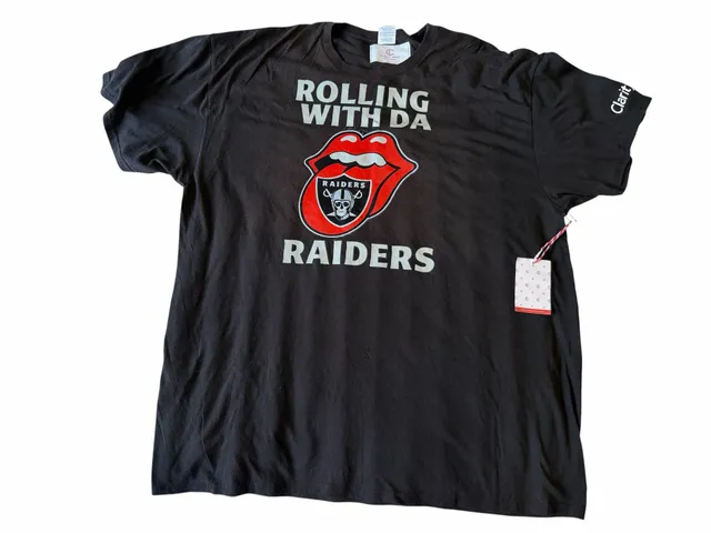 Clarity Wave Rolling With Da Raiders T-Shirt Size 2XL Black