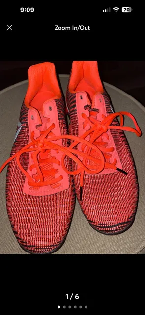 Reebok Crossfit Nano 7 Size 9 mens Orange Black Sneakers
