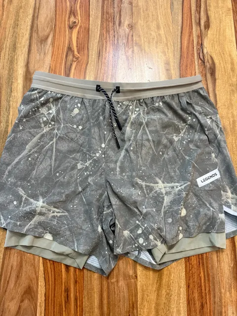 Legends Forum Lite 2-In-1 Shorts Size L Saltwater Thyme