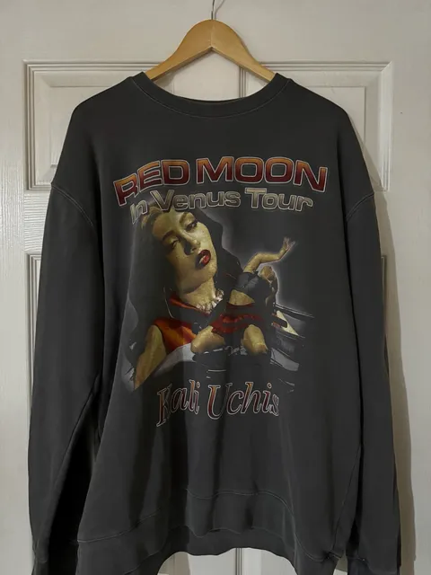 Kali Uchis Red Moon In Venus Tour Crewneck Size XL