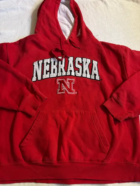 Nebraska Cornhuskers Red Hoodie Sweatshirt