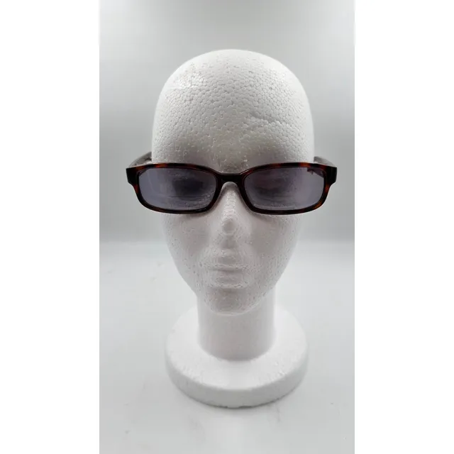 VTG MP9002 TO Eyeglasses Frames Brown Tortoise Rectangular Horn Rim 55-16-145