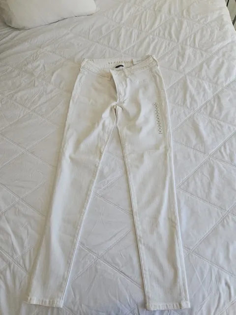 American Eagle Ne(x)t Level Stretch Jegging Size 10 Sparkle White