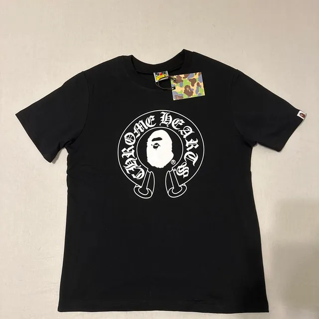 A Bathing Ape Black T-Shirt Size M