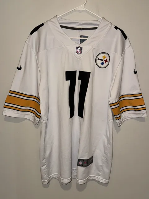 Nike Pittsburgh Steelers Chase Claypool #11 Jersey Size M White