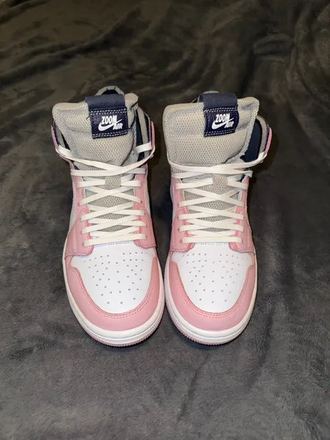 Nike Air Jordan 1 High Zoom CMFT Pink Orange Sneakers