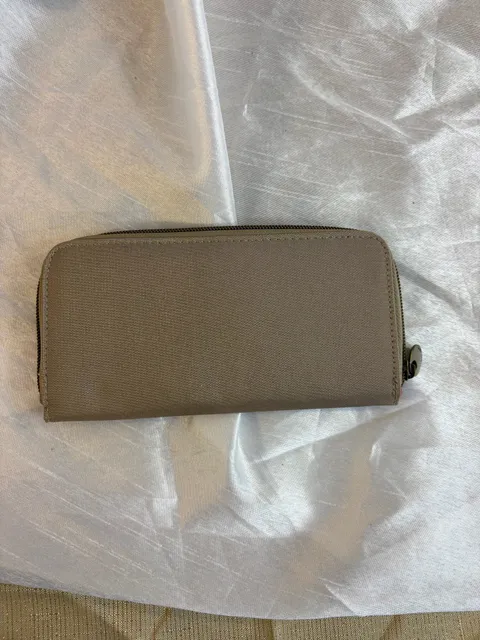 Travelon RFID Blocking Zip Around Wallet Taupe