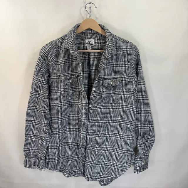 Woolrich Plaid Long Sleeve Button Down Shirt Size L