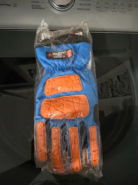 MCR Safety FF2932 Impact Gloves XL Blue Orange