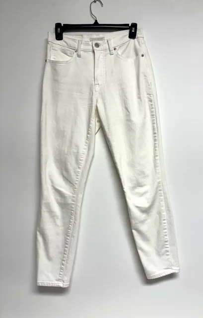 Lucky Brand Skinny Jeans White Denim Size 6