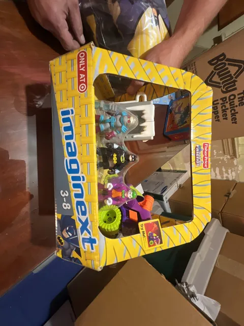 Fisher Price Imaginext DC Super Friends Batman Mr Freeze Joker Easter Basket
