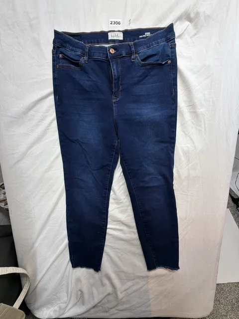 Nicole Miller New York Soho High Rise Ankle Skinny Jeans Size 12