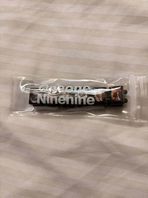 Oneone Ninenine Forever 27 Black Wood Bracelet