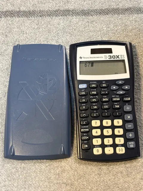 Texas Instruments TI-30X IIS Scientific Calculator Black with Case