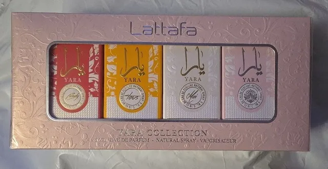 Lattafa Yara Collection Mini Perfume Set 4 x 5ml