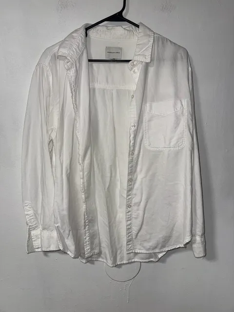 American Eagle Long Sleeve Button Down Shirt Size S