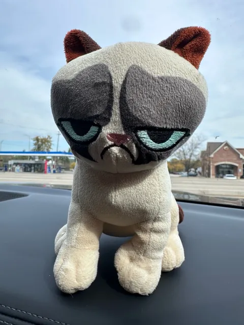 Grumpy Cat Plush Stuffed Animal Toy