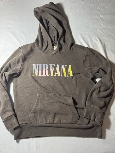 Youth Nirvana Graphic Hoodie Black