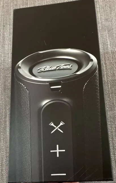 Blue Tees Player Magnetic Wireless Speaker Black