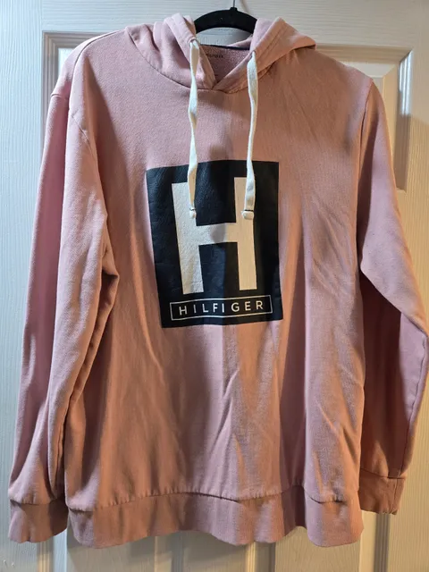 Tommy Hilfiger Logo Hoodie Pink