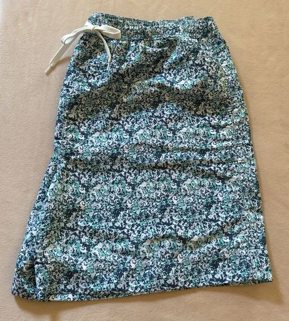 Southern Proper Swim Trunks Size XL Green Floral Board Shorts.  No liner.