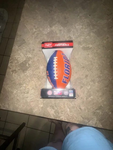 Rawlings Florida Gators Junior Size Football in Box