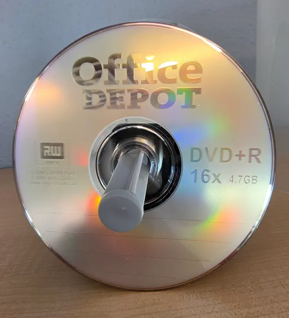 Office Depot DVD+R 16X 4.7GB Spindle 85 Pack New 528